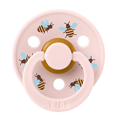 Пустышка латексная Studio Colour Bumblebee Friends Petal от 0 мес Bibs 10024334 1
